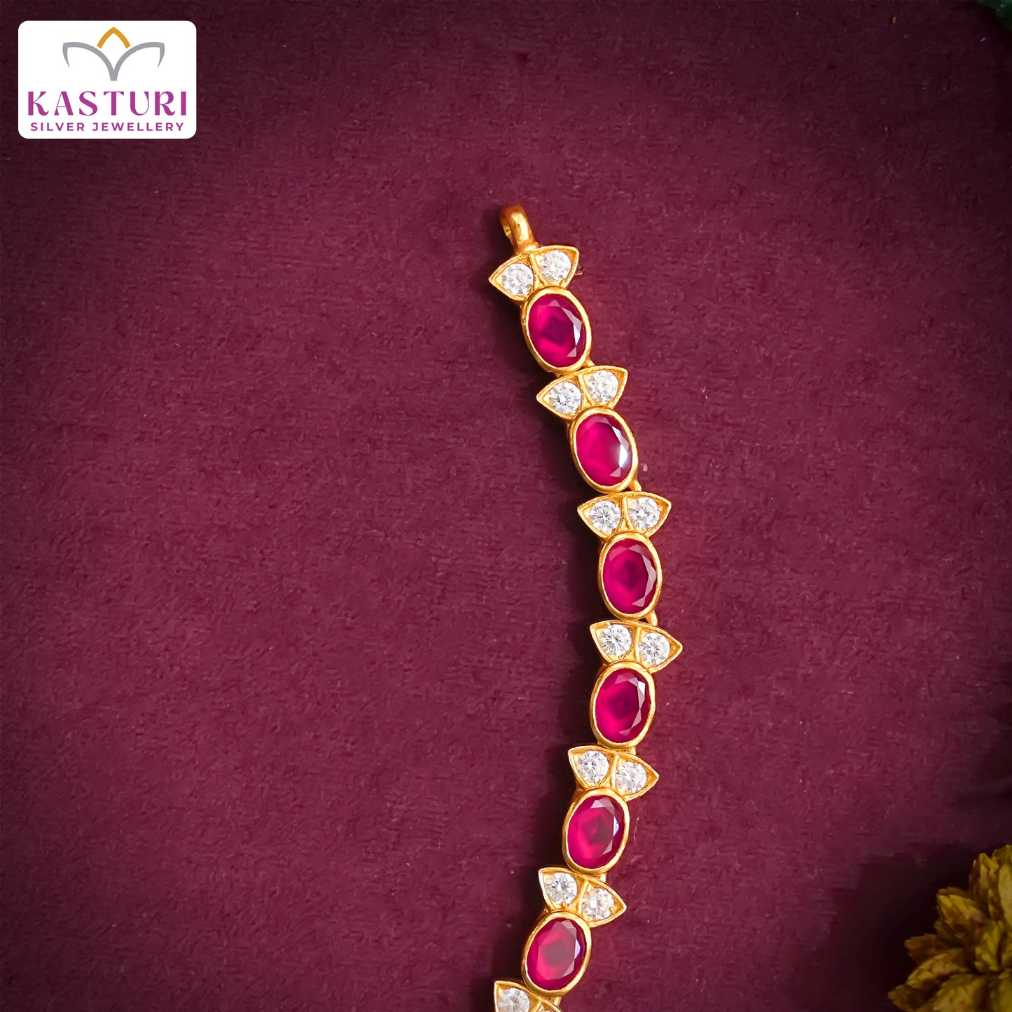 ruby-stone-floral-necklace